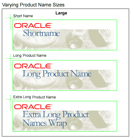 Varying Product Name Sizes in Large Layout