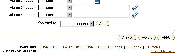 Cancel, and Apply buttons with mnemonics in example page