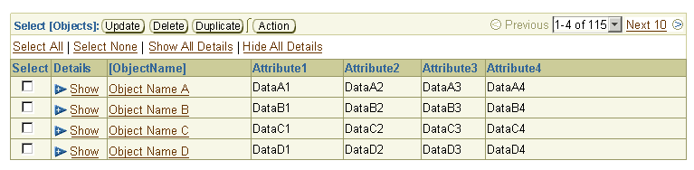 Hide/Show all