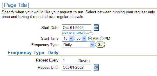 BLAF Guidelines - Scheduling Templates